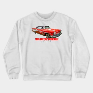 1958 Pontiac Bonneville Convertible Crewneck Sweatshirt